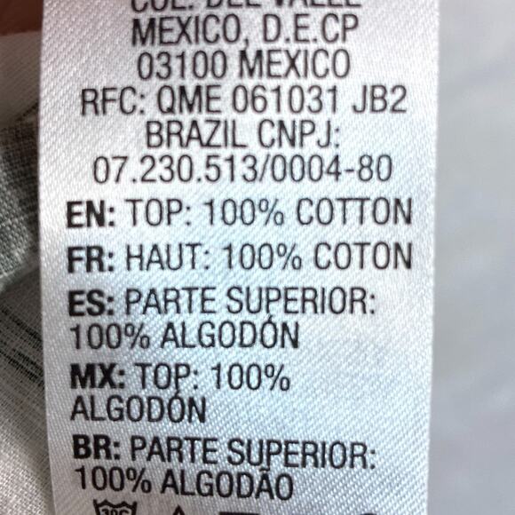 Quiksilver Waterman Hawaiian Camp Shirt Mens XXL White Green Palm AOP Tiki Aloha - Picture 8 of 9